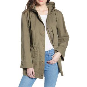 MADEWELL Women's Anorak Water Resistant Raincoat M